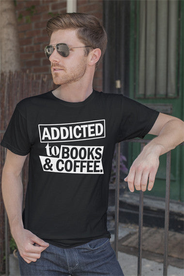Addicted to Books & Coffee (Men)