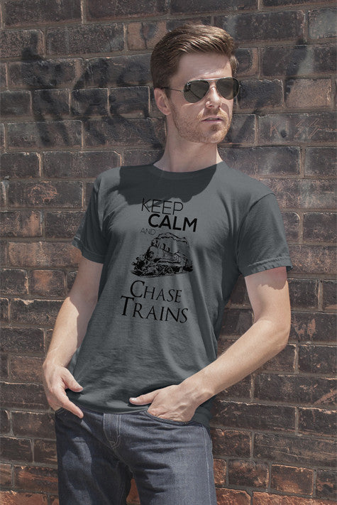 Keep Calm and Chase Trains (Men)