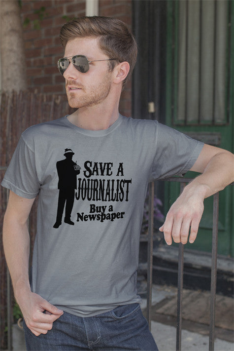 Save a Journalist Buy a Newspaper (Men)