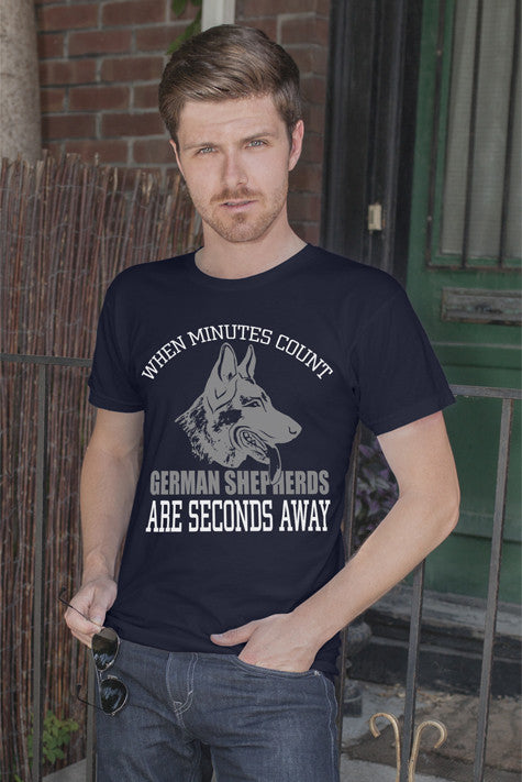 When Minutes Count German Shepherd are Seconds Away (Men)