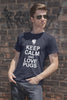 Keep Calm and Love Pugs (Men)
