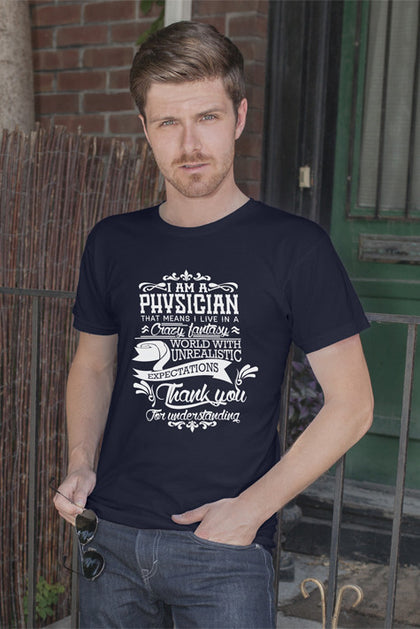 FunkyShirty Physician (Men)  Creative Design - FunkyShirty