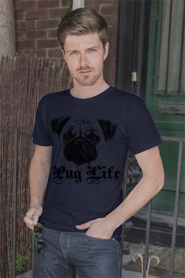 FunkyShirty Pug Life (Men)  Creative Design - FunkyShirty