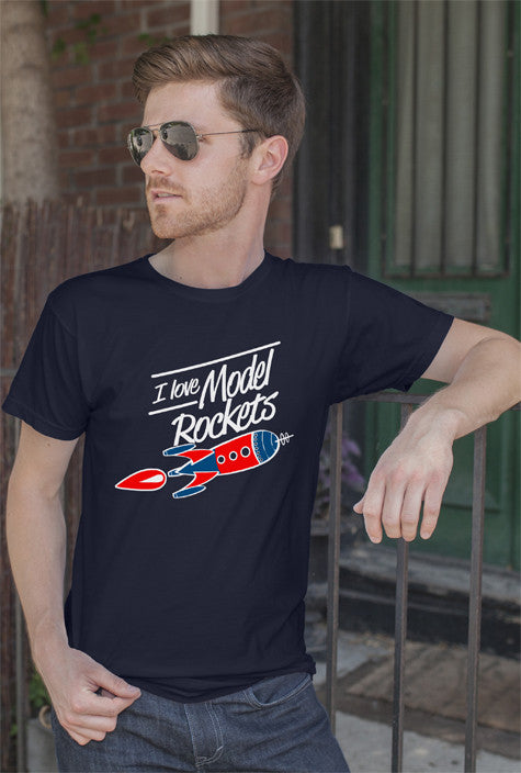 I Love Model Rockets (Men)