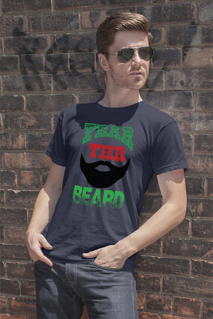 FunkyShirty Fear Beard  Creative Design - FunkyShirty