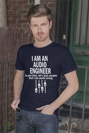 I am an Audio Englineer (Men)