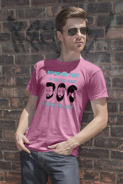 FunkyShirty Beard Fashionable  Creative Design - FunkyShirty