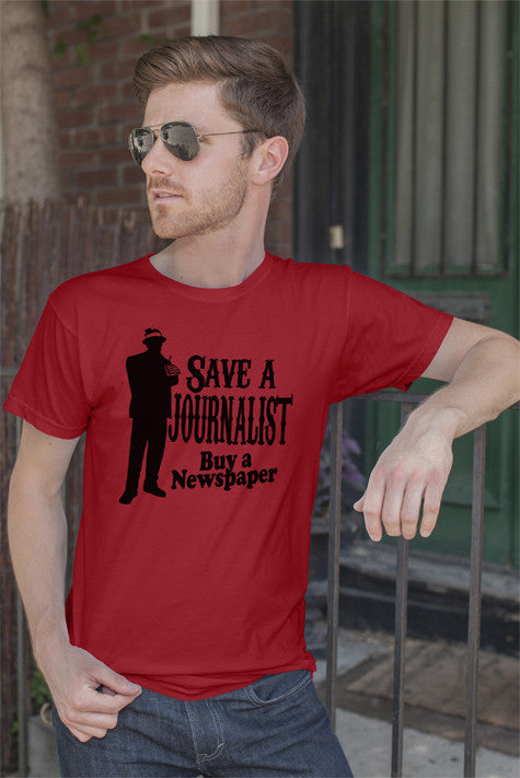 Save a Journalist Buy a Newspaper (Men)