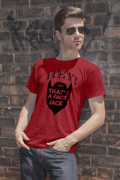 FunkyShirty Hey That's a Fact Jack  Creative Design - FunkyShirty