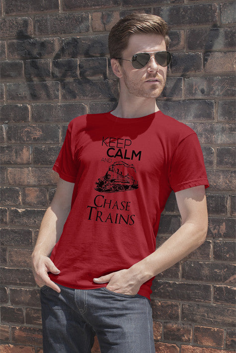 Keep Calm and Chase Trains (Men)