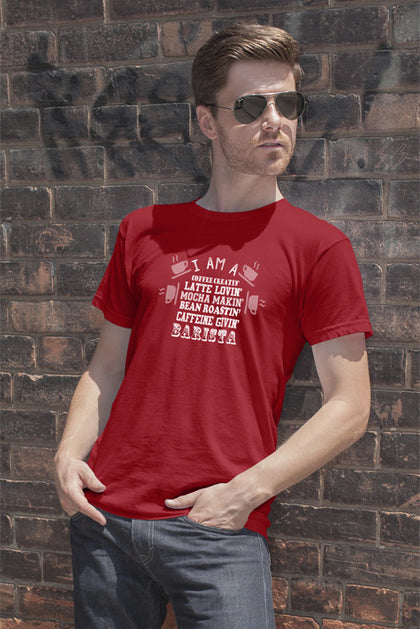FunkyShirty Barista (Men)  Creative Design - FunkyShirty