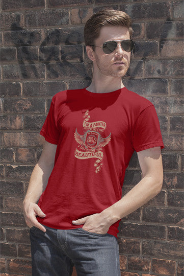 FunkyShirty Painter (Men)  Creative Design - FunkyShirty