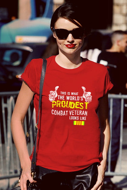 FunkyShirty This is what the world proudest combat veteran looks like (Women)  Creative Design - FunkyShirty