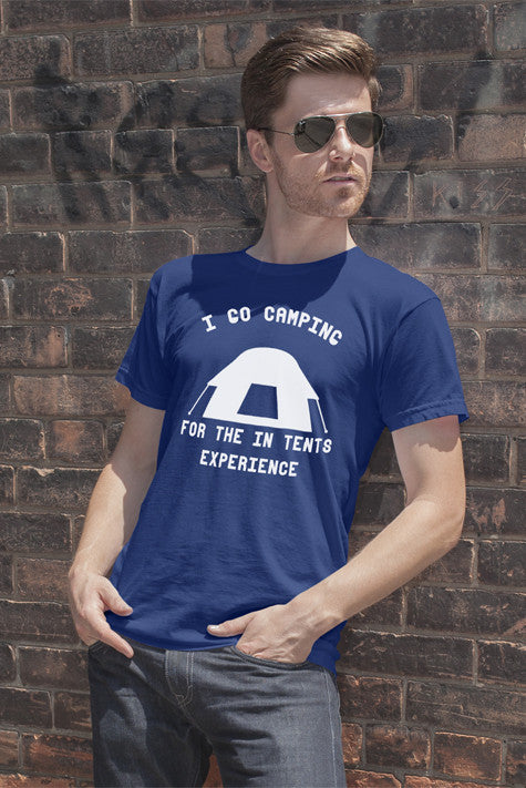 I Go Camping for the in Tents Experience (Men)