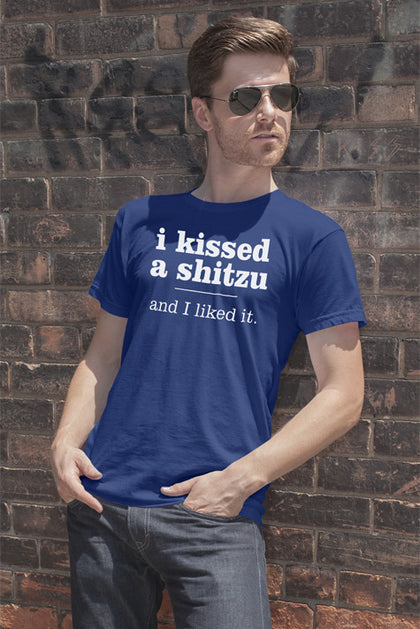 FunkyShirty I Kissed a shitzu and I Like it. (Men)  Creative Design - FunkyShirty