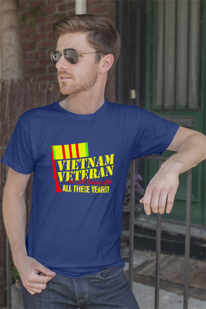 FunkyShirty Vietnam Veteran (Men)  Creative Design - FunkyShirty