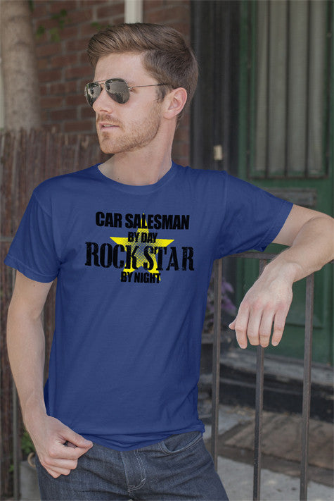 Car Salesman by Day Rockstar by Night (Men)