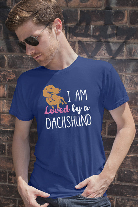 I am Loved by a Dachshund (Men)