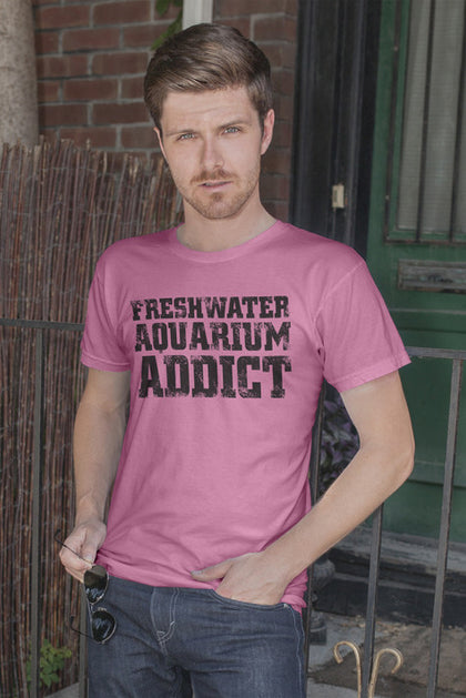 FunkyShirty Aquarium Addict (MEN)  Creative Design - FunkyShirty