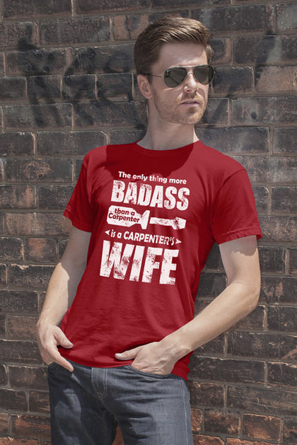 FunkyShirty Badass Wife (Men)  Creative Design - FunkyShirty