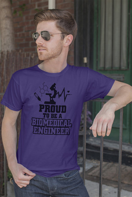 FunkyShirty Proud to be a Biomedical Engineer (Men)  Creative Design - FunkyShirty