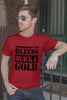 Bleeds Black and Gold (Men)