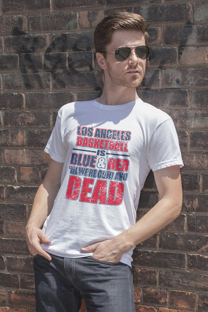 FunkyShirty LOS ANGELES BASKETBALL (MEN)  Creative Design - FunkyShirty