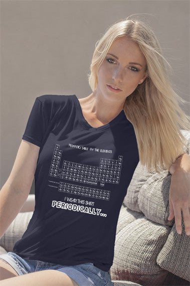 FunkyShirty I wear This Shirt Periodically (Women)  Creative Design - FunkyShirty