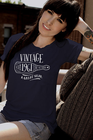 FunkyShirty Vintage 1961 (Women)  Vintage 1960s - FunkyShirty