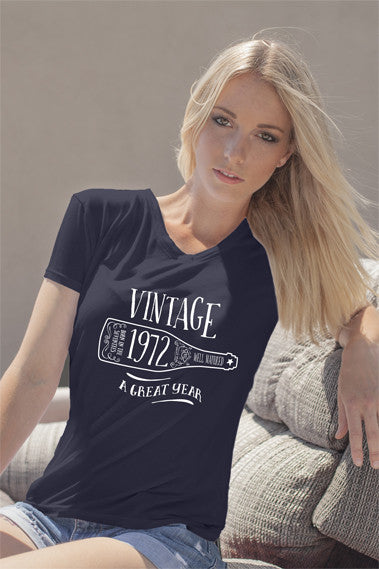 FunkyShirty Vintage 1972 (Womens)  Vintage 1970s - FunkyShirty