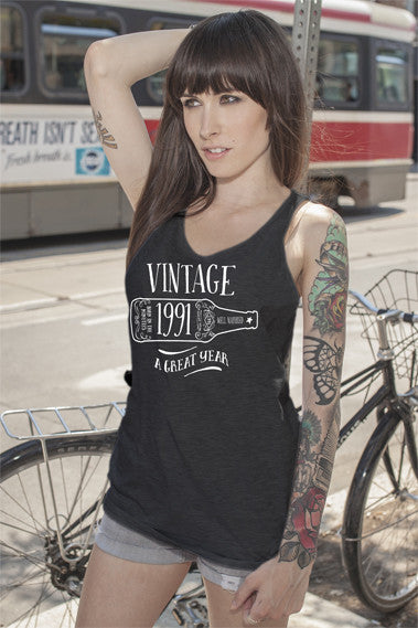 FunkyShirty Vintage 1991 (Womens)  Vintage 1990s - FunkyShirty