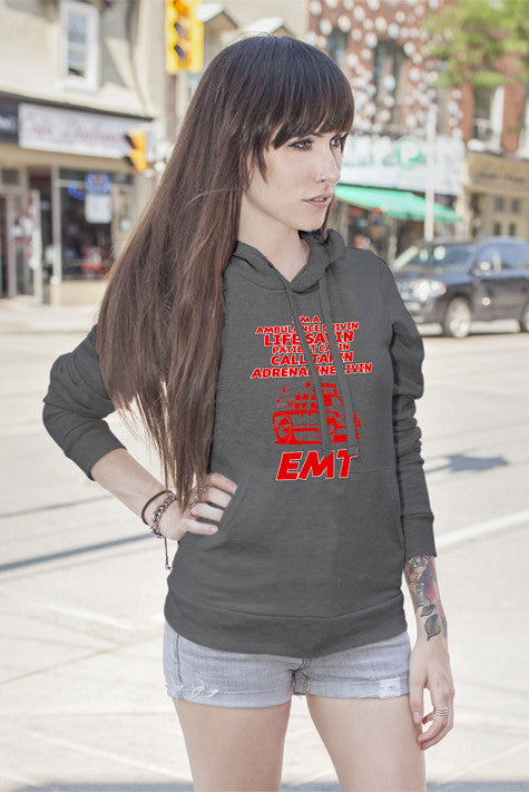 Im a Ambulance Drivin Life Savin Patient Cavin Call Taken Adrenaline Kivin EMT (Women)