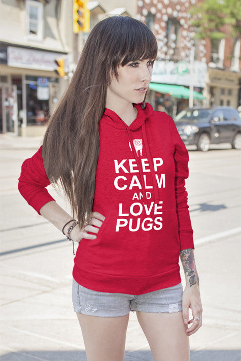 Keep Calm and Love Pugs (Women)