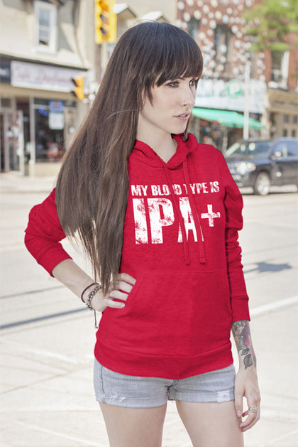FunkyShirty My Blood Type is IPA+(WOMEN)  Creative Design - FunkyShirty
