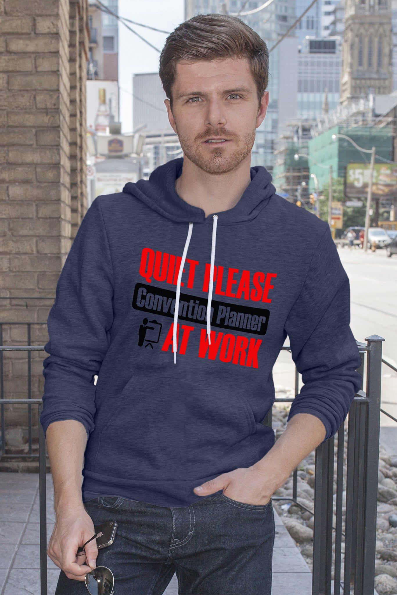 Quiet Please Convention Planner at Work (Men)