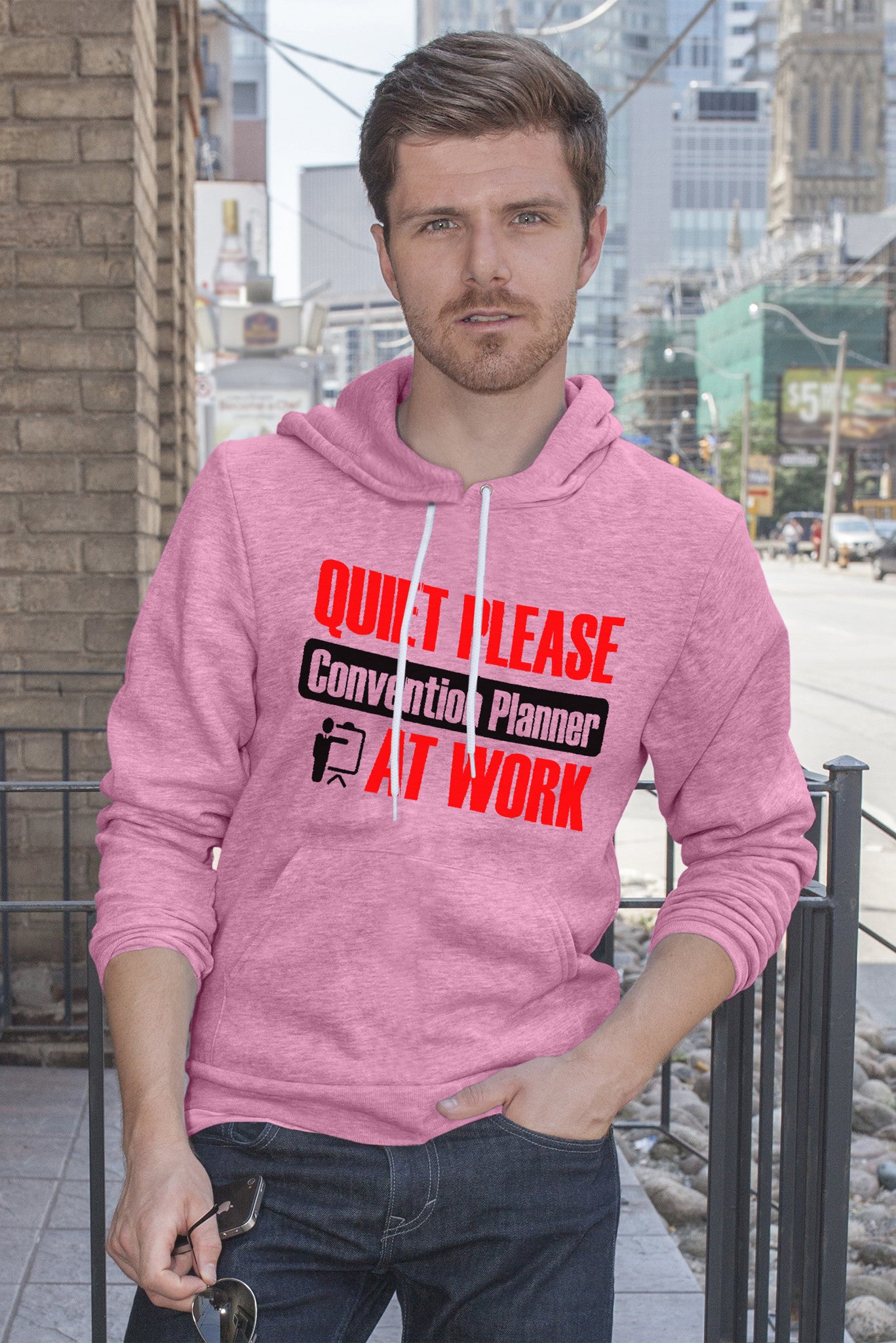Quiet Please Convention Planner at Work (Men)