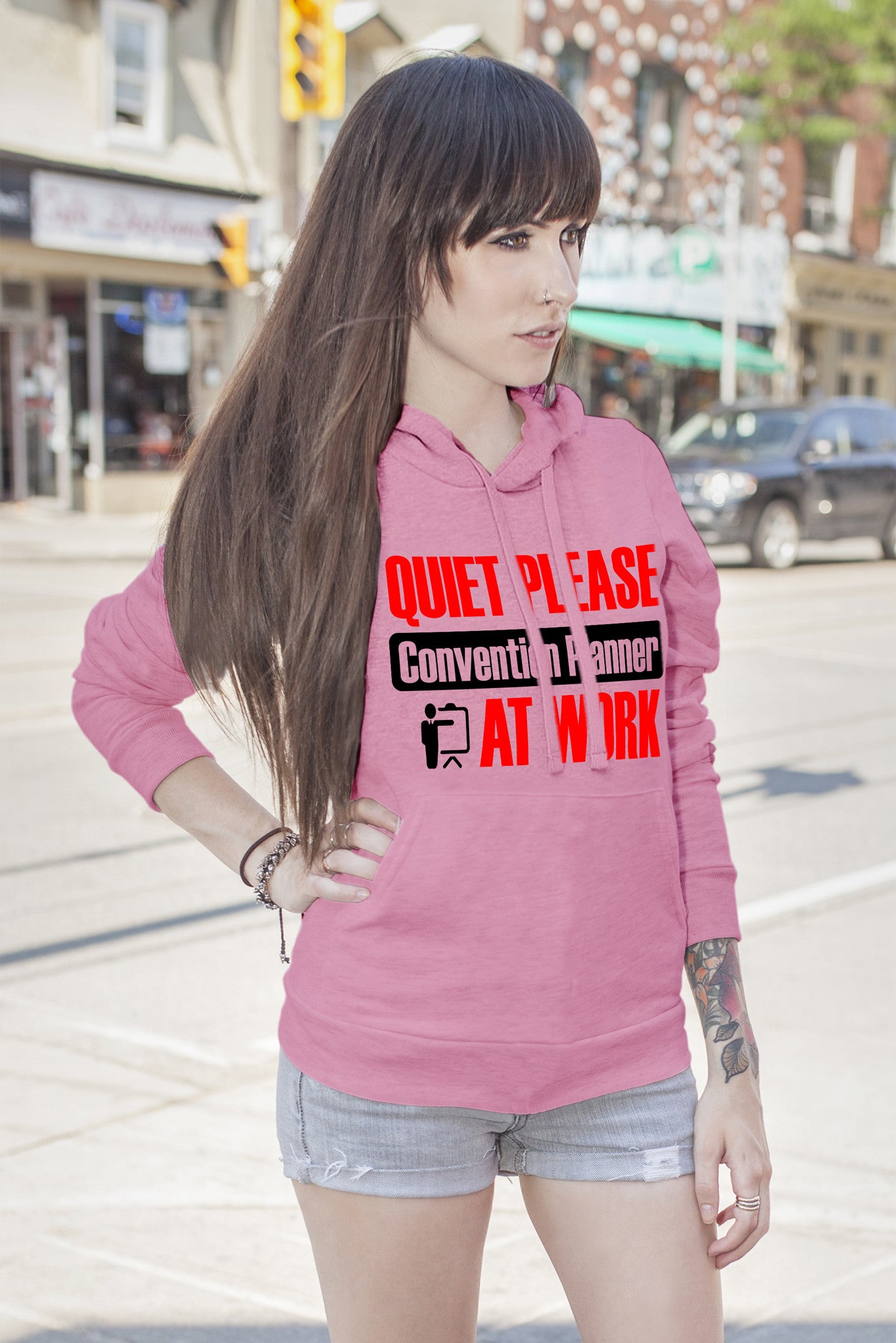 Quiet Please Convention Planner at Work (Women)