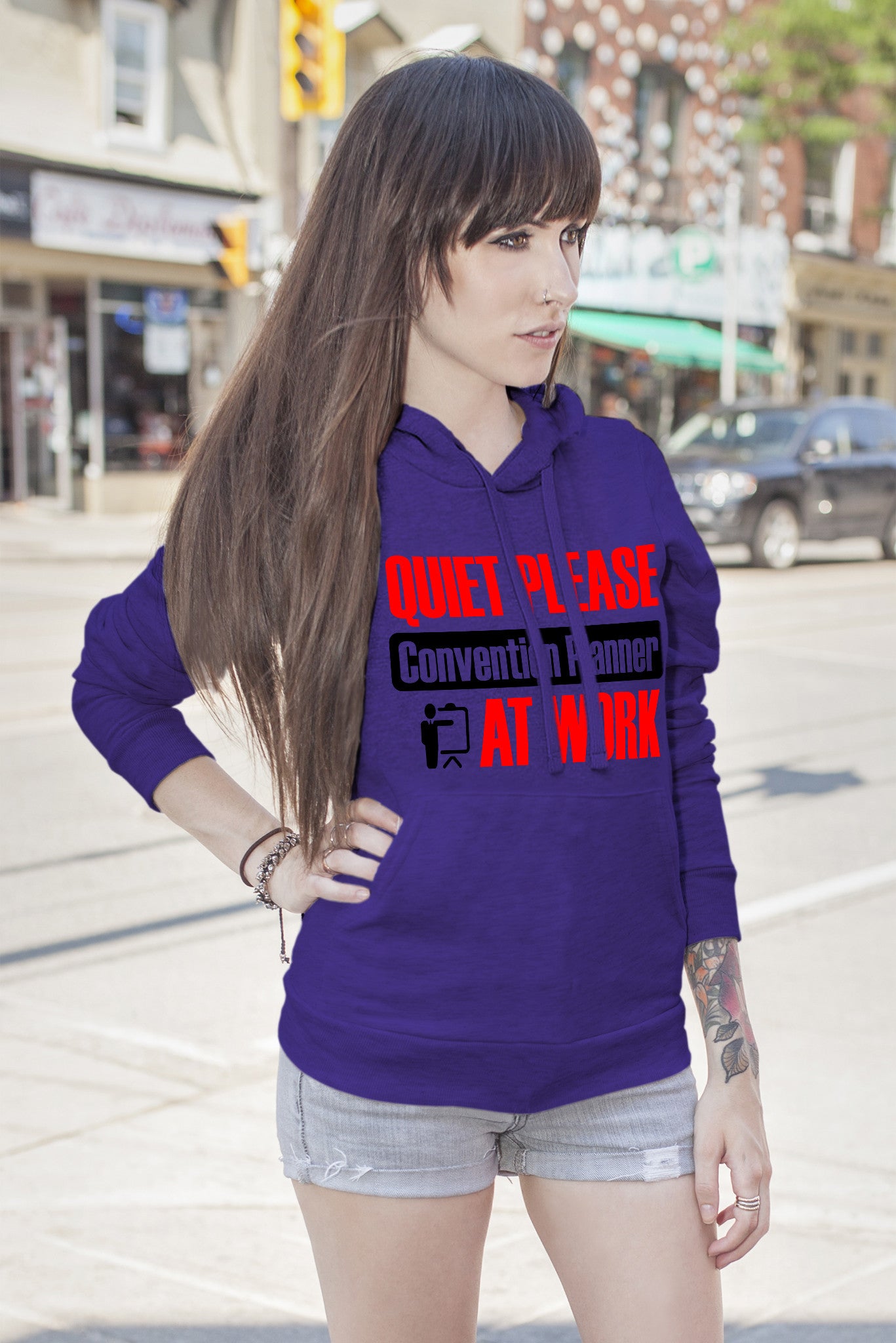 Quiet Please Convention Planner at Work (Women)