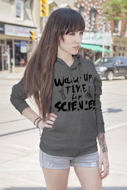 FunkyShirty Wake up,Time for Science (Women)  Creative Design - FunkyShirty