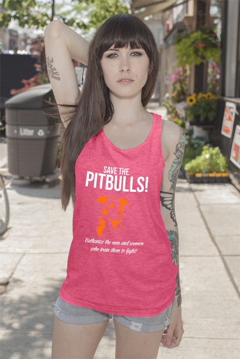 Save the Pitbulls Euthanize the Men and Women who Train Them to Fight (Women)