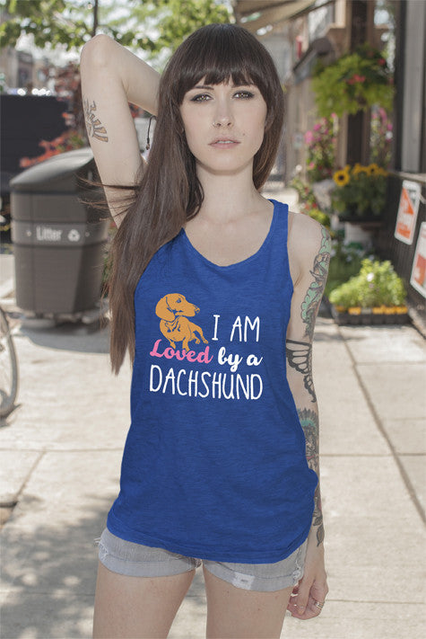 I am Loved by a Dachshund (Women)