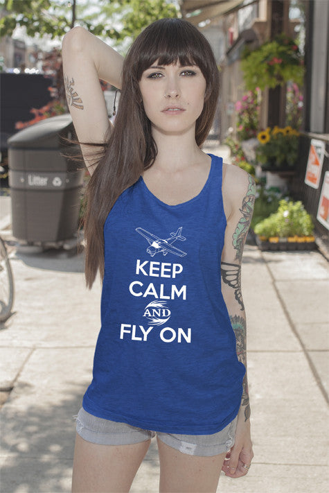 Keep Calm and Fly On (Women)
