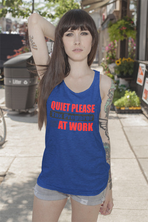 Quiet Please Tax Preparer at Work (WOMEN)