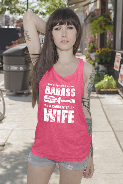 FunkyShirty Badass Wife (Women)  Creative Design - FunkyShirty