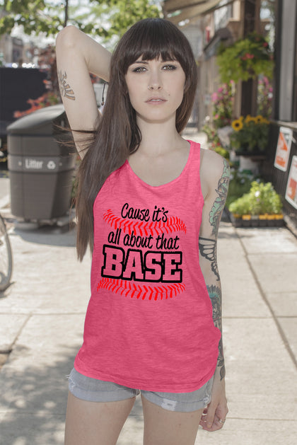 FunkyShirty Cause it's all about that BASE (Women)  Creative Design - FunkyShirty