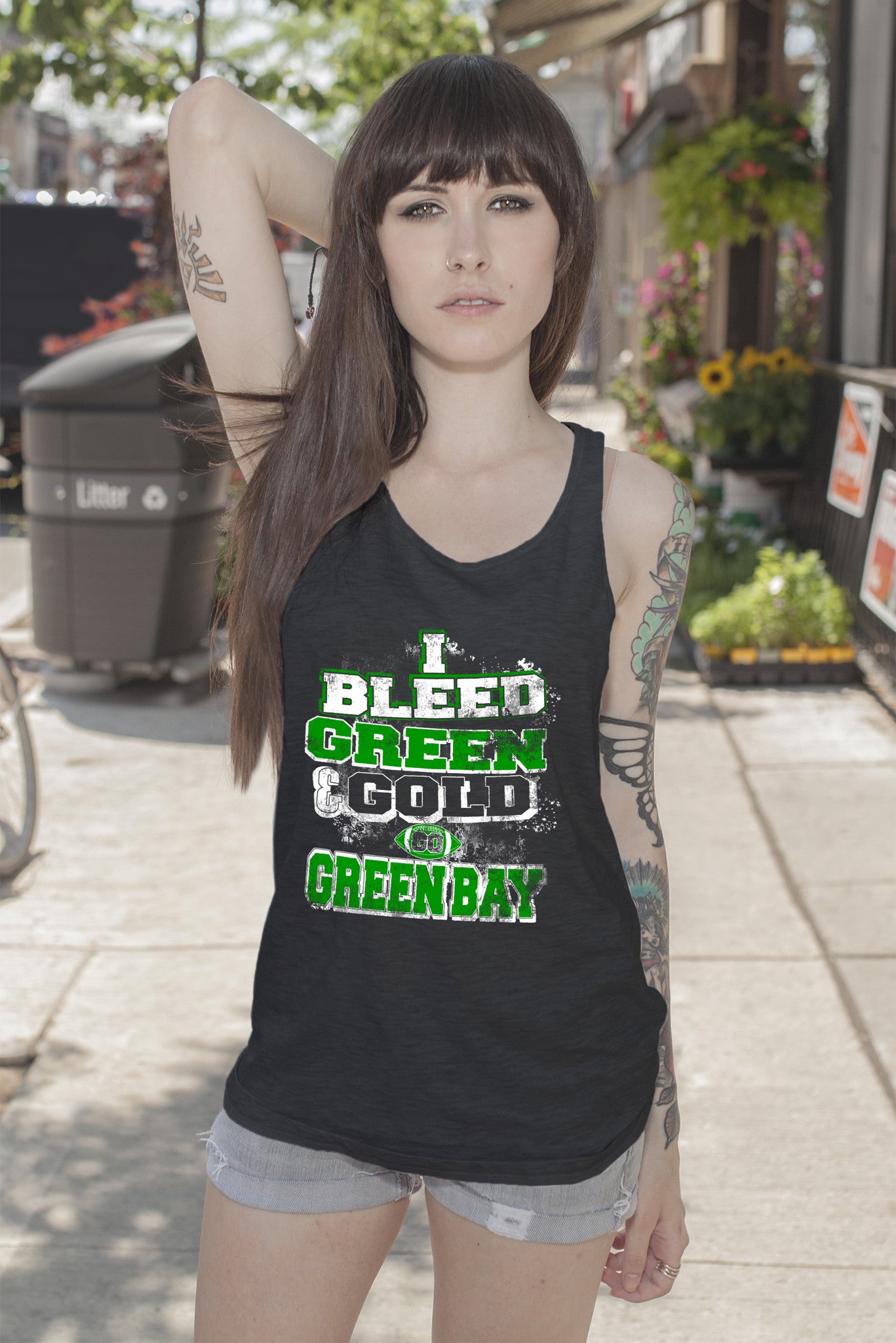 Bleed Green and Gold-Greenbay (Women)