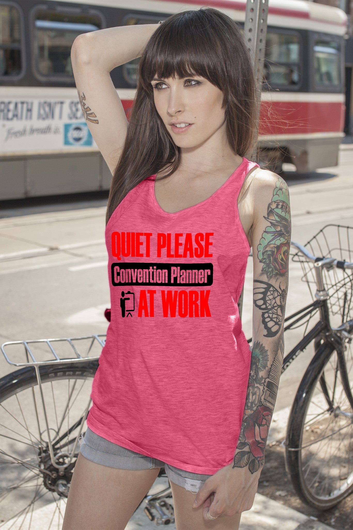 Quiet Please Convention Planner at Work (Women)