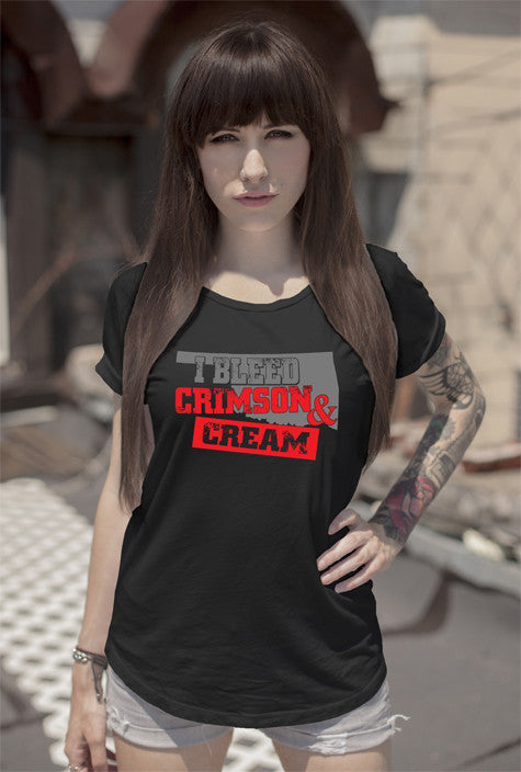 I Bleed Crimson & Cream (Women)