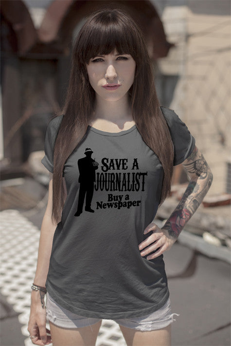 Save a Journalist Buy a Newspaper (Women)
