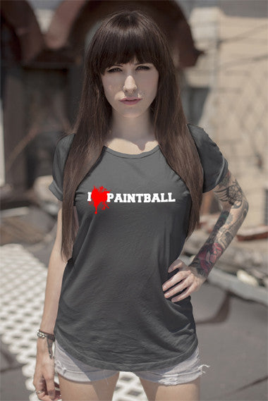 I Love Paintball (Women)